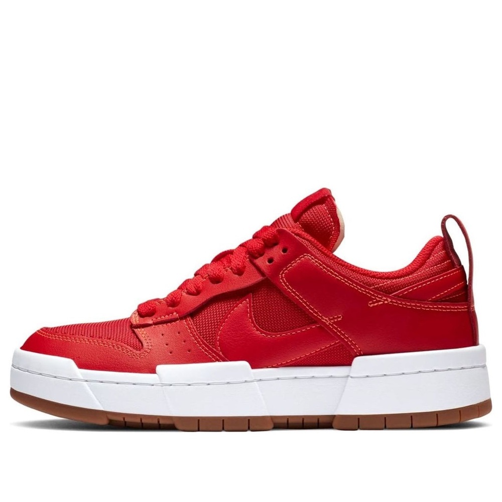 Nike Dunk Low Disrupt Red Sneakers